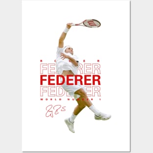 Roger Federer Posters and Art